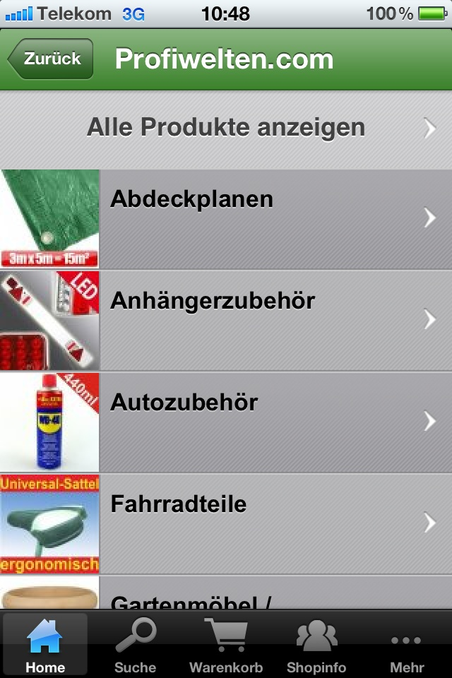 Profiwelten.com for iPhone